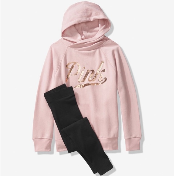 VS PINK Bling Pullover & Cotton Legging Gift Set! - Picture 2 of 7